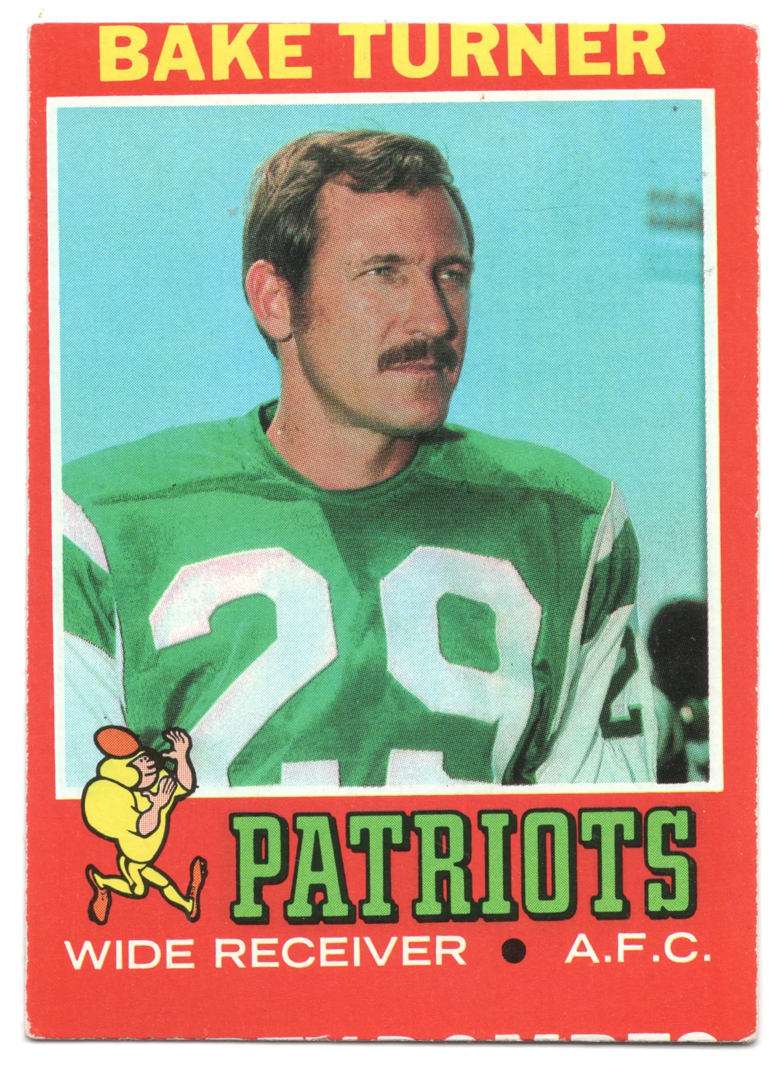 1971 Topps Bake Turner