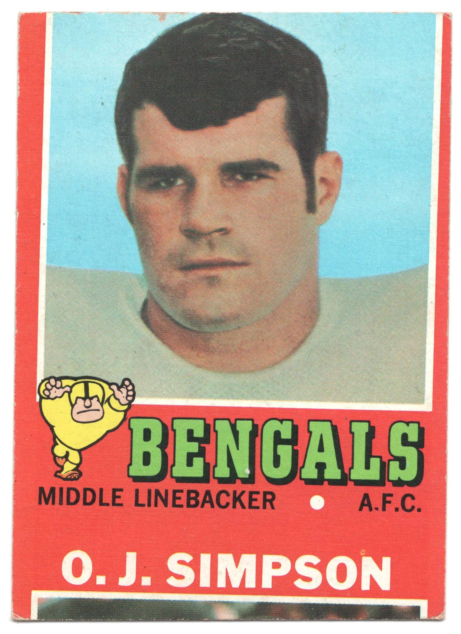 1971 Topps Bill Bergey