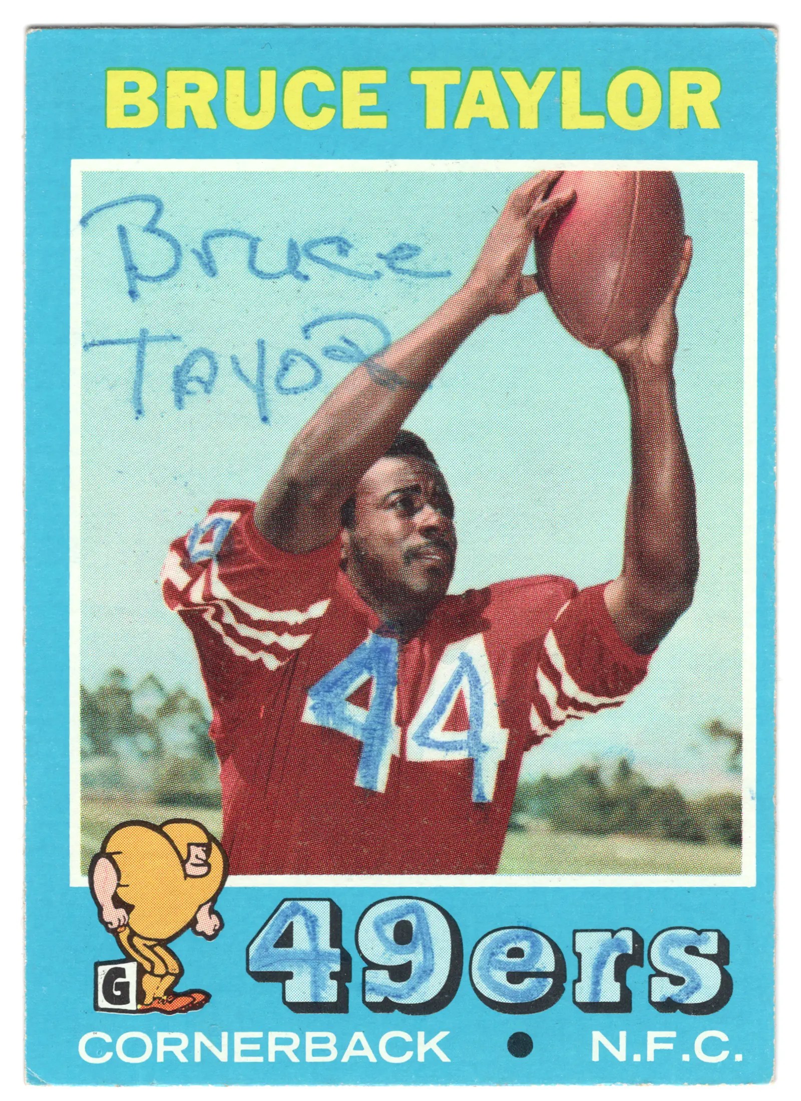 1971 Topps Bruce Taylor