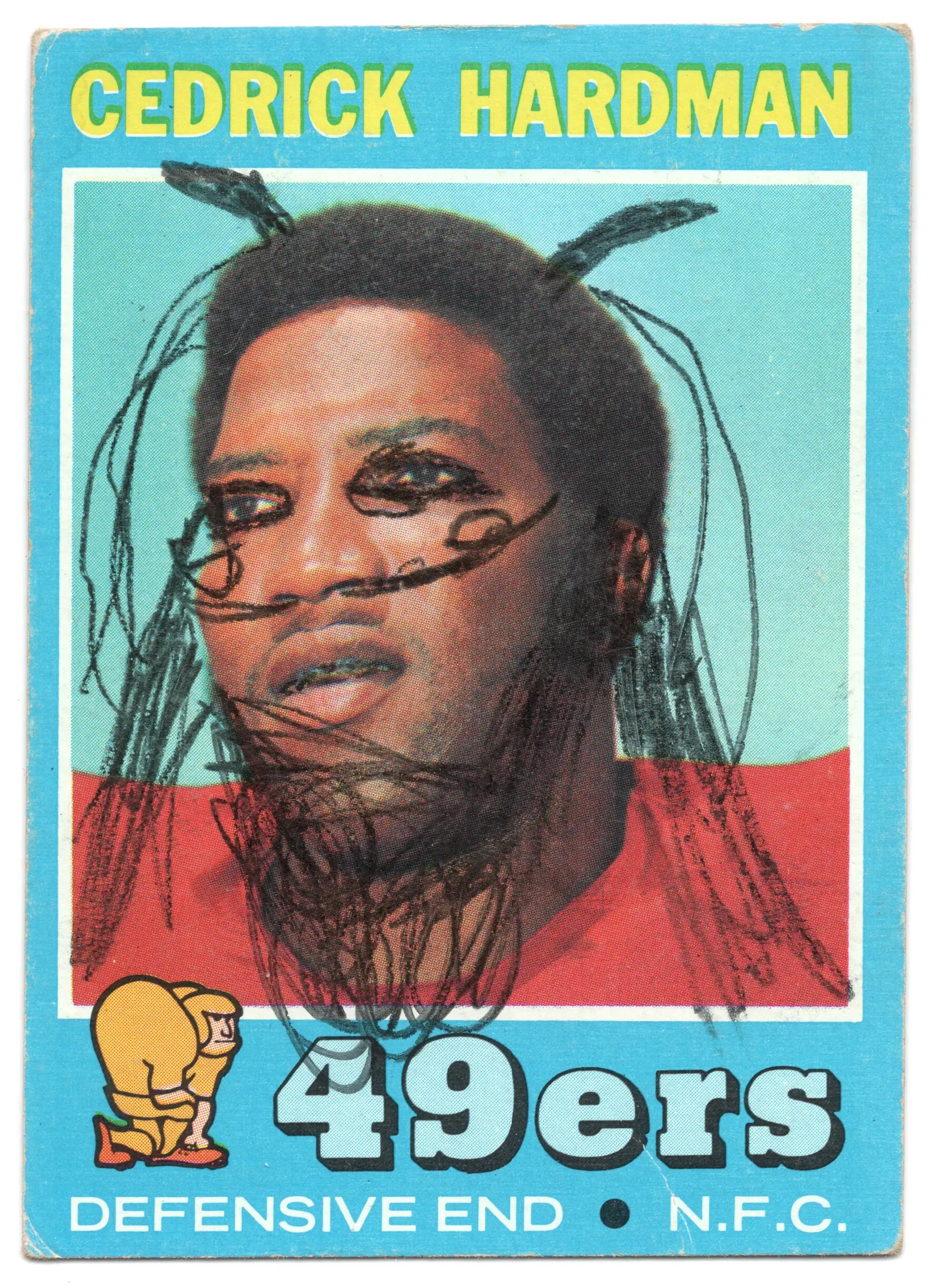 1971 Topps Cedrick Hardman