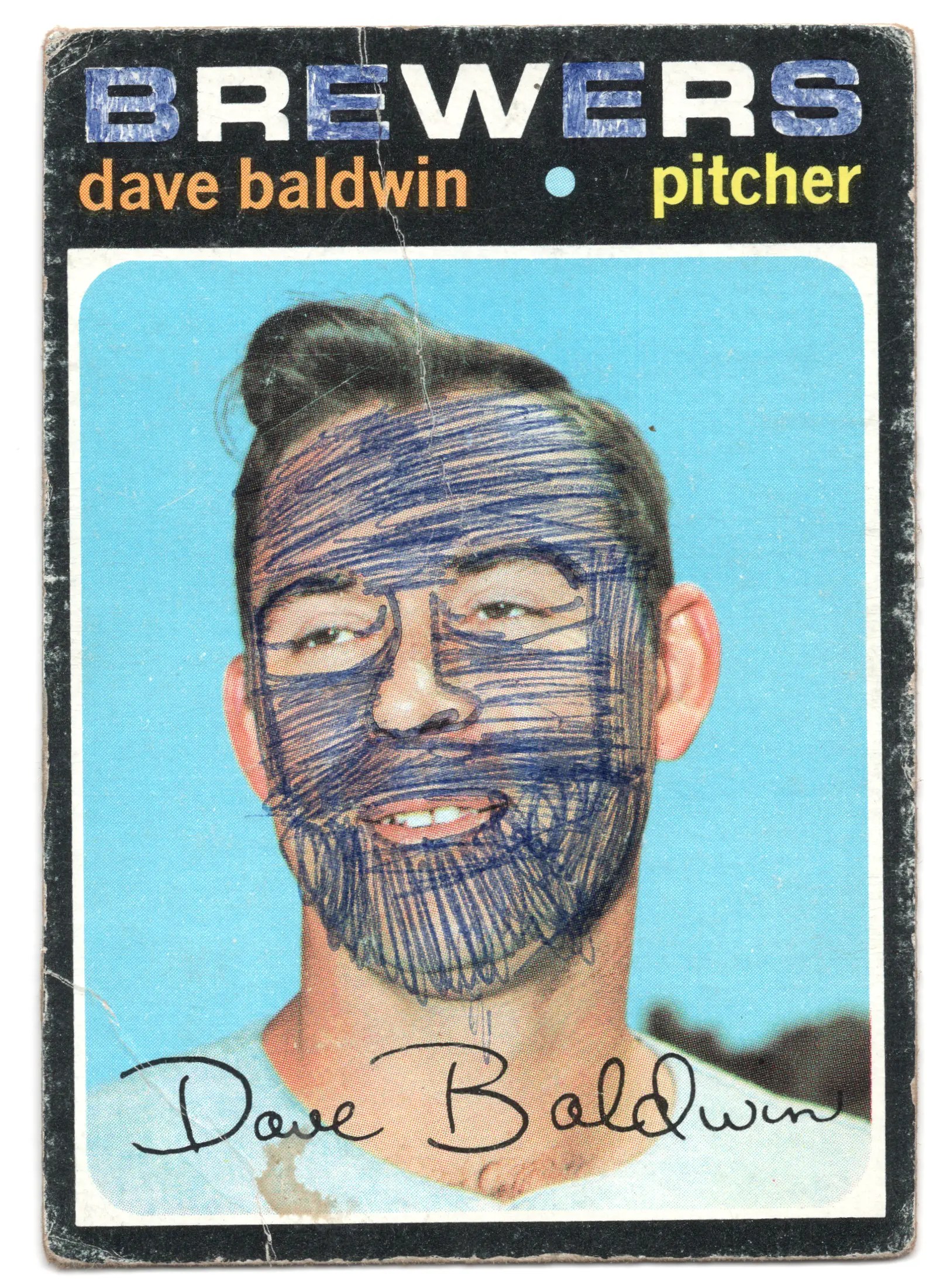 1971 Topps Dave Baldwin