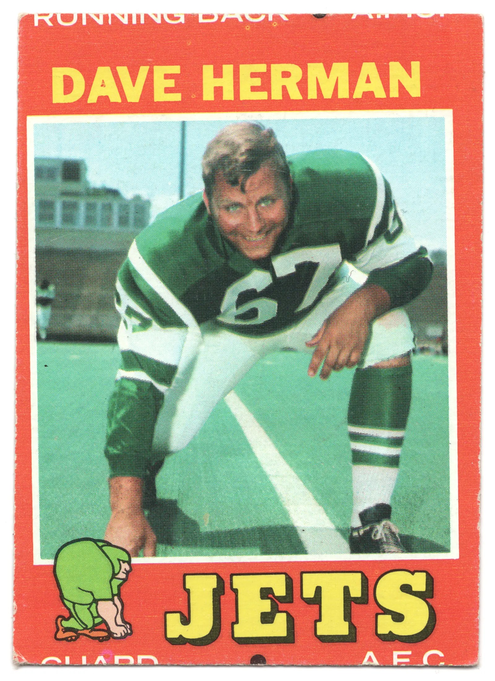 1971 Topps Dave Herman