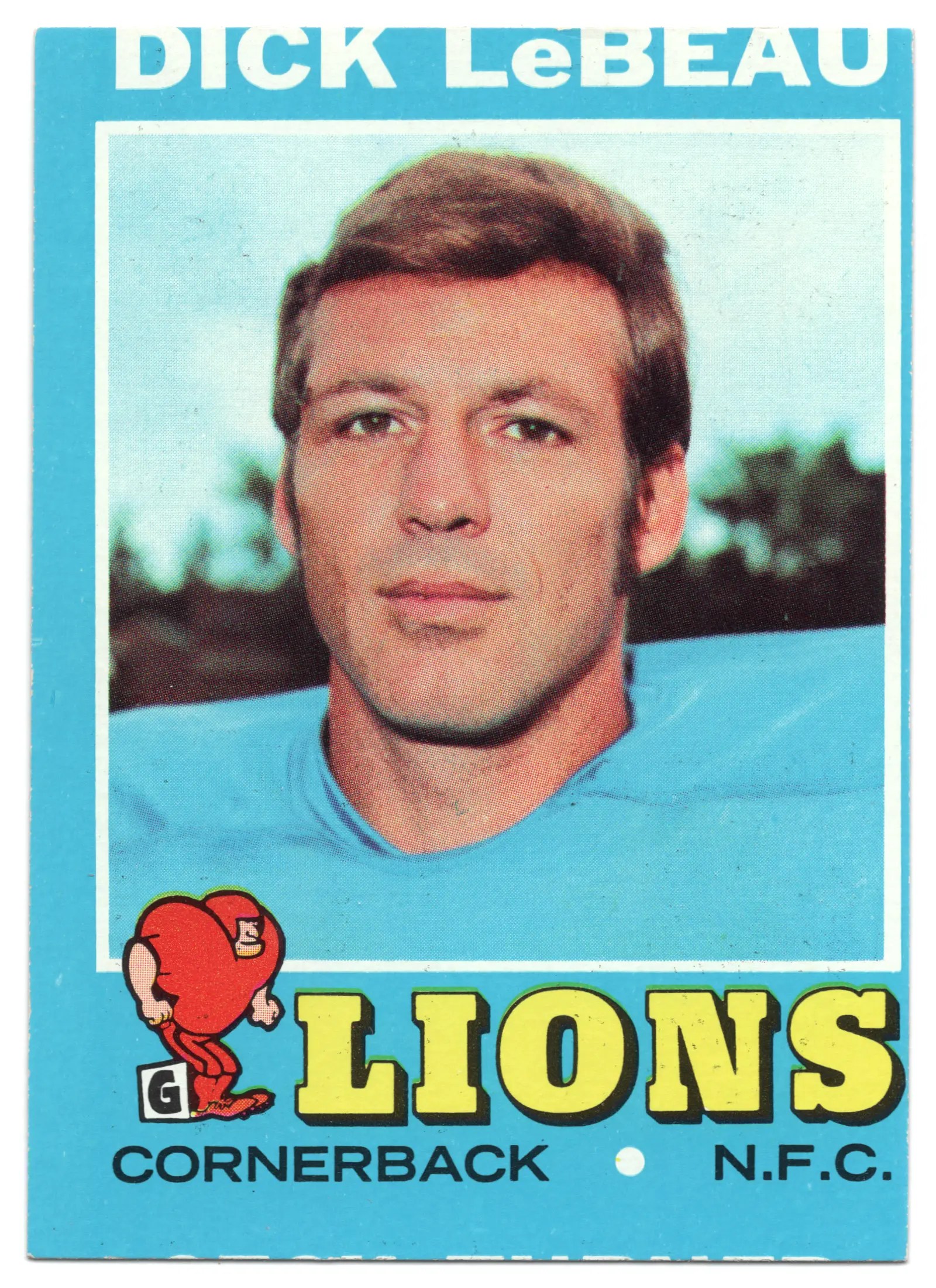 1971 Topps Dick Lebeau