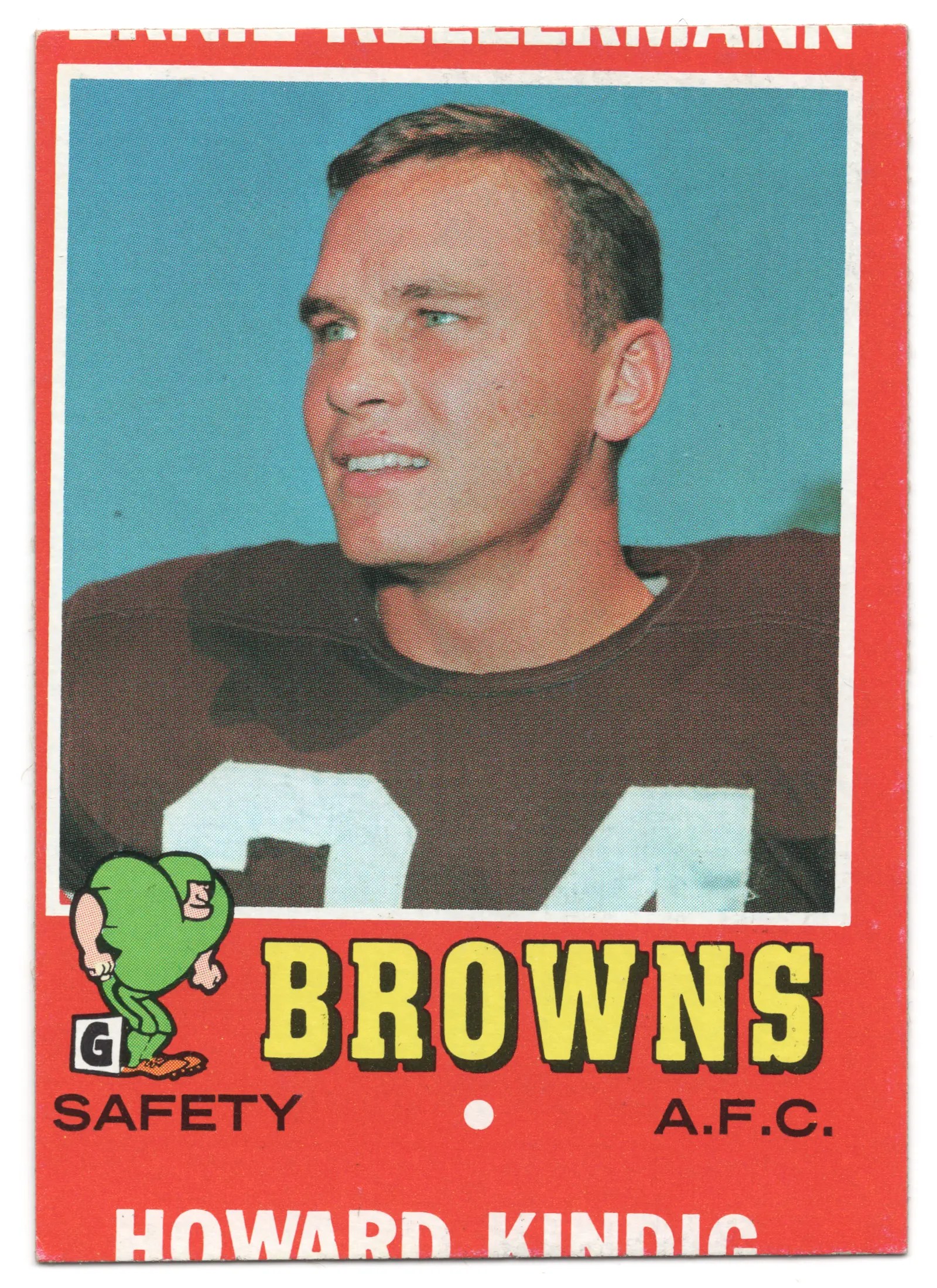 1971 Topps Ernie Kellermann