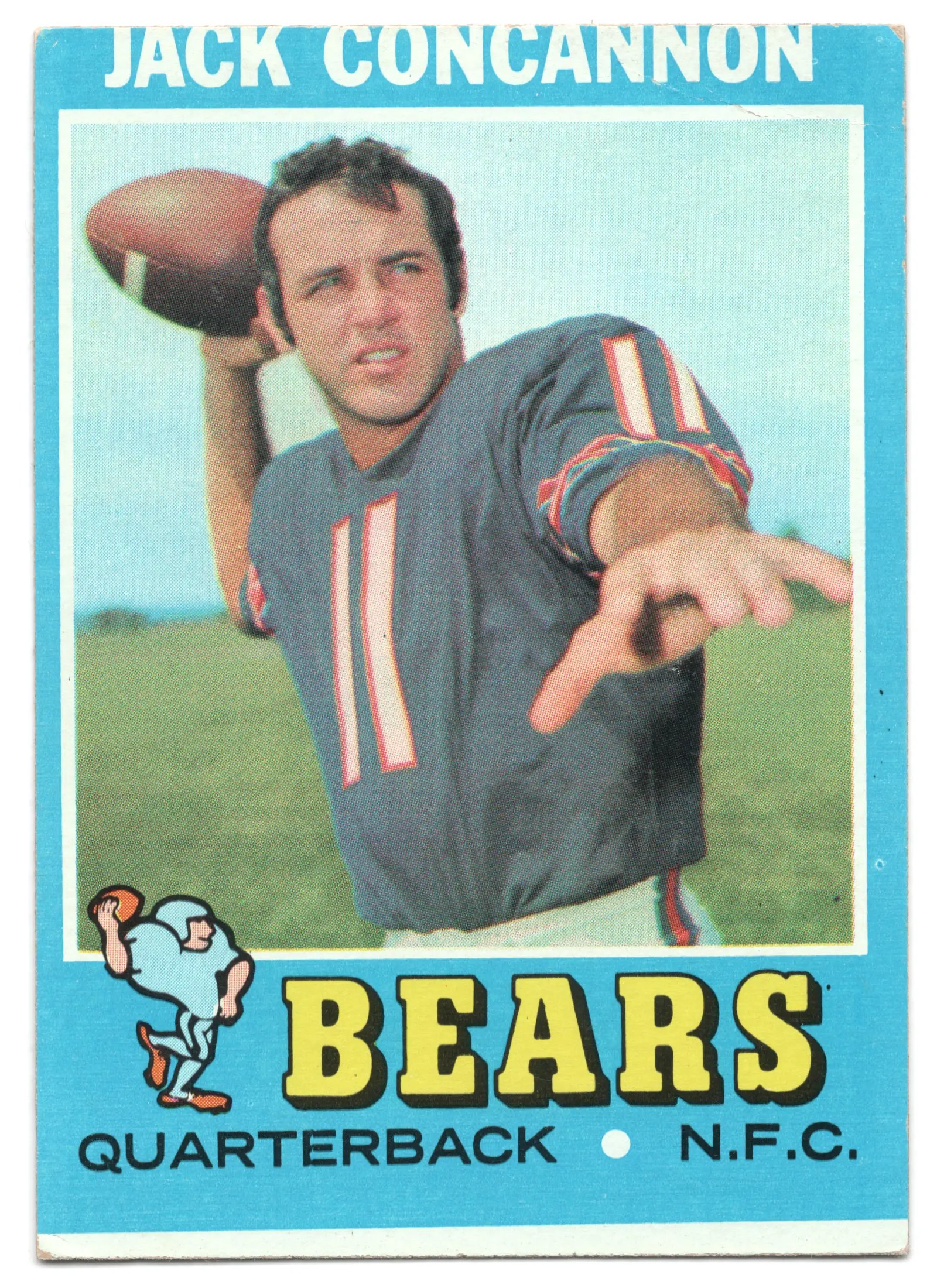 1971 Topps Jack Concannon