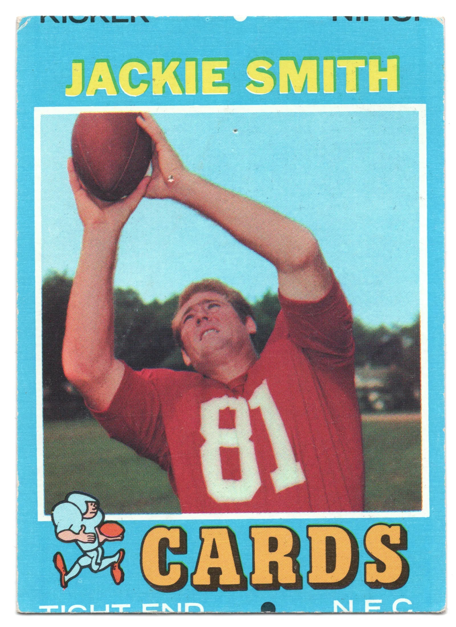 1971 Topps Jackie Smith