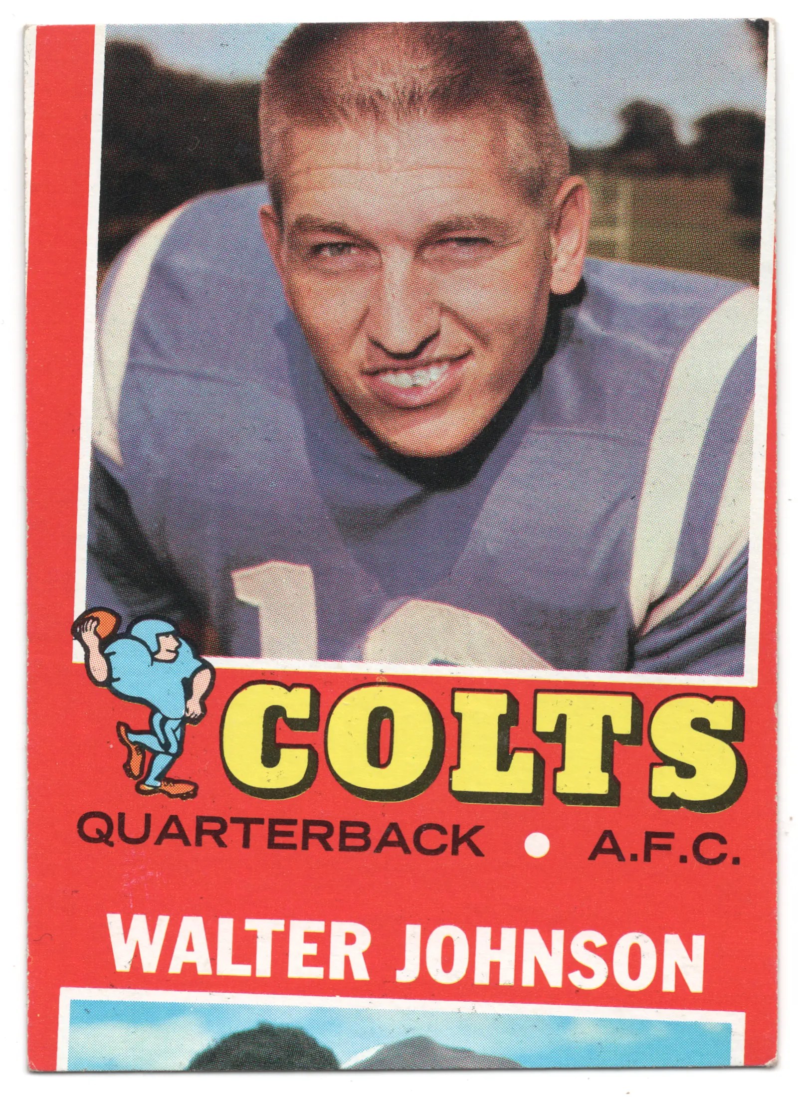 1971 Topps Johnny Unitas