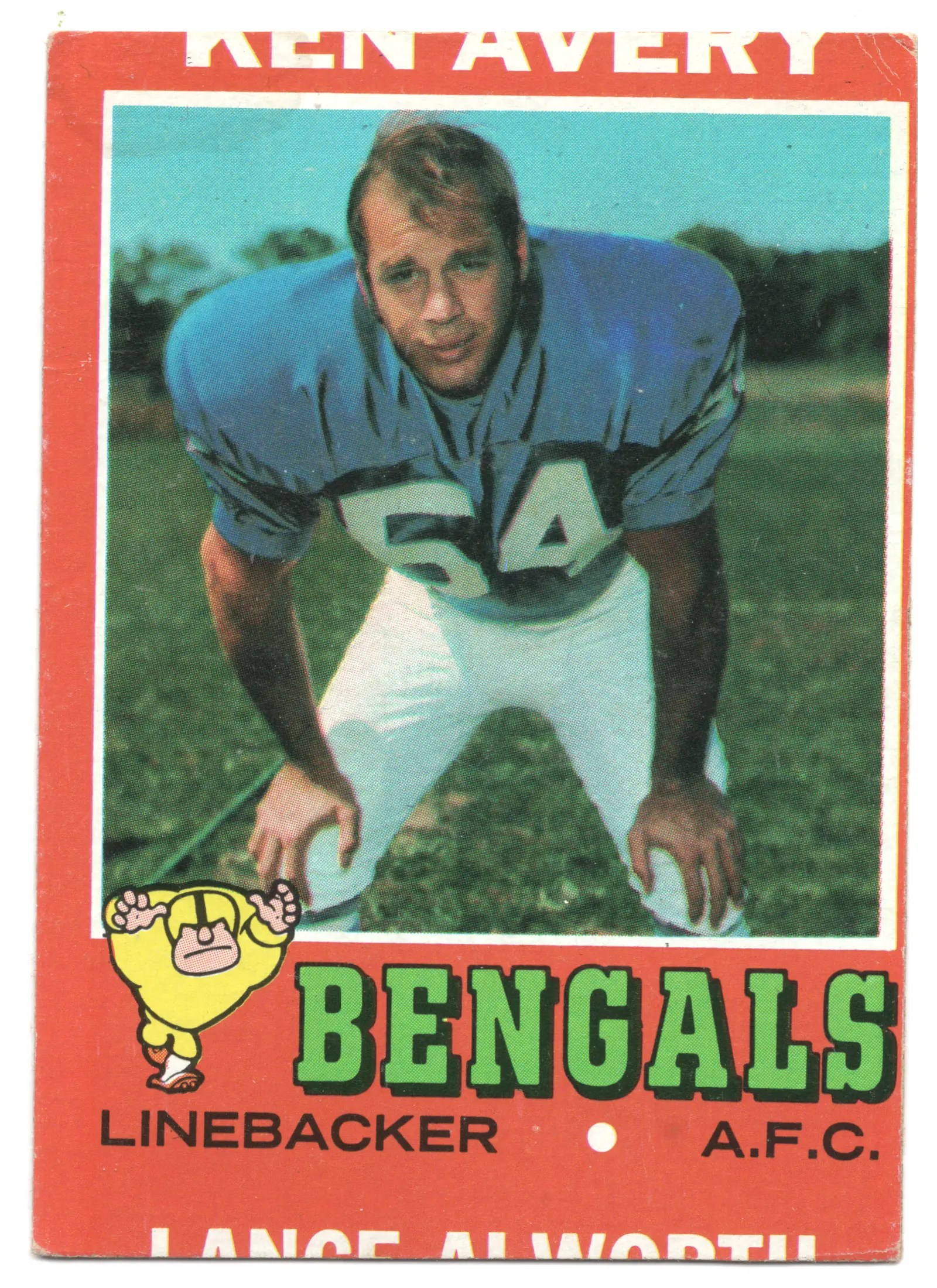 1971 Topps Ken Avery