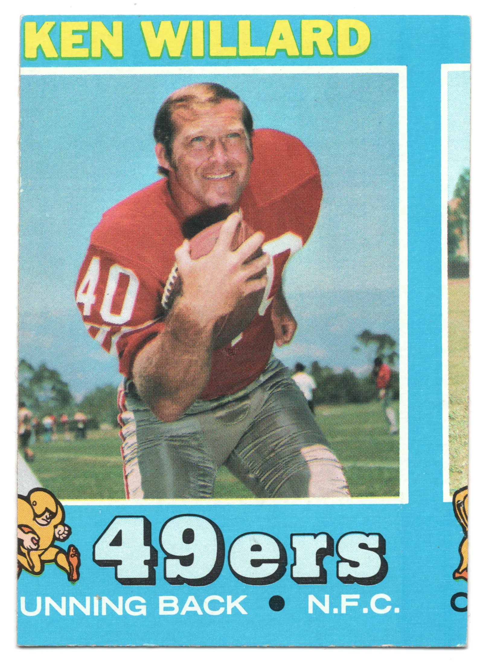 1971 Topps Ken Willard