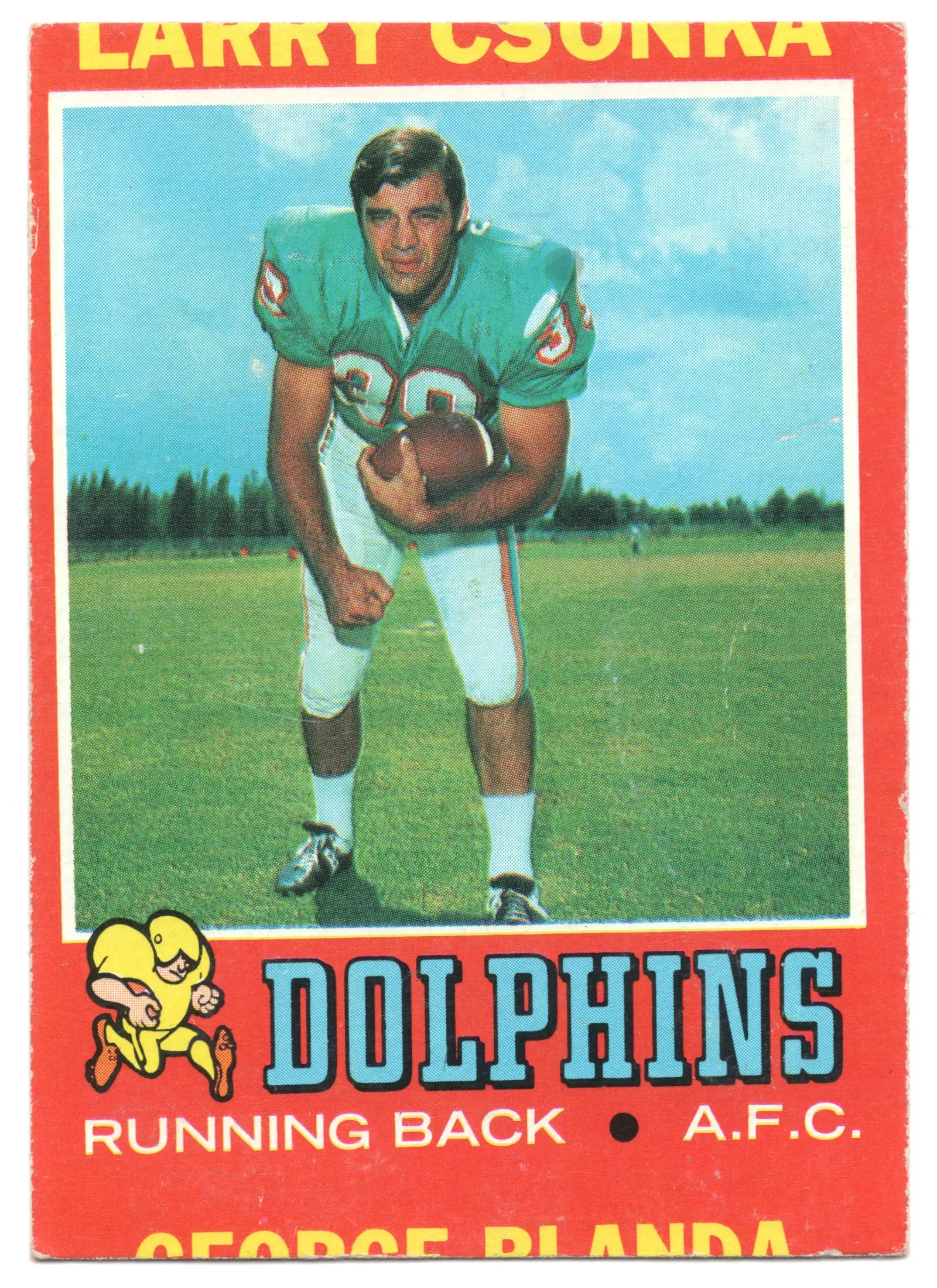 1971 Topps Larry Csonka