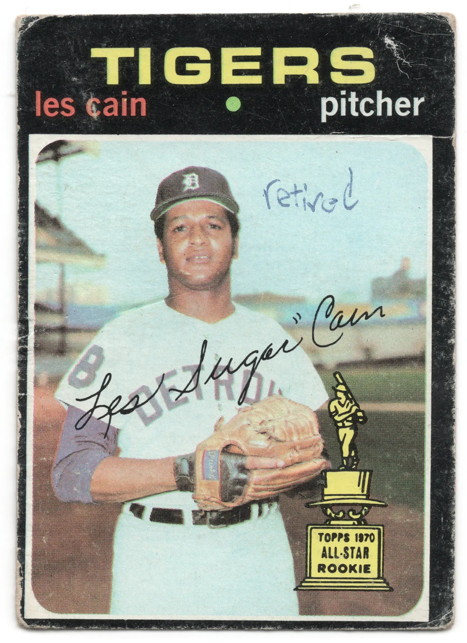 1971 Topps Les Cain