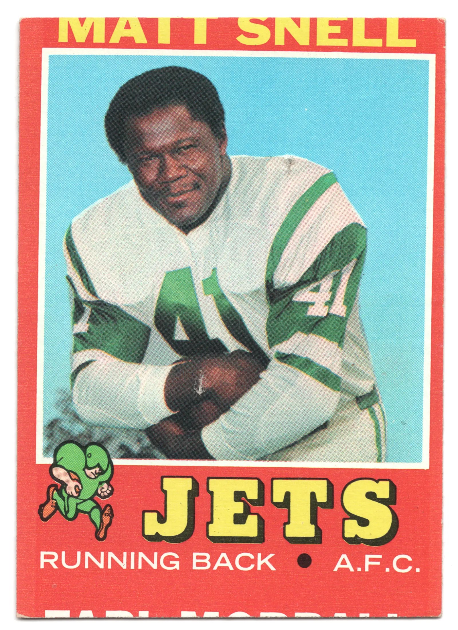 1971 Topps Matt Snell