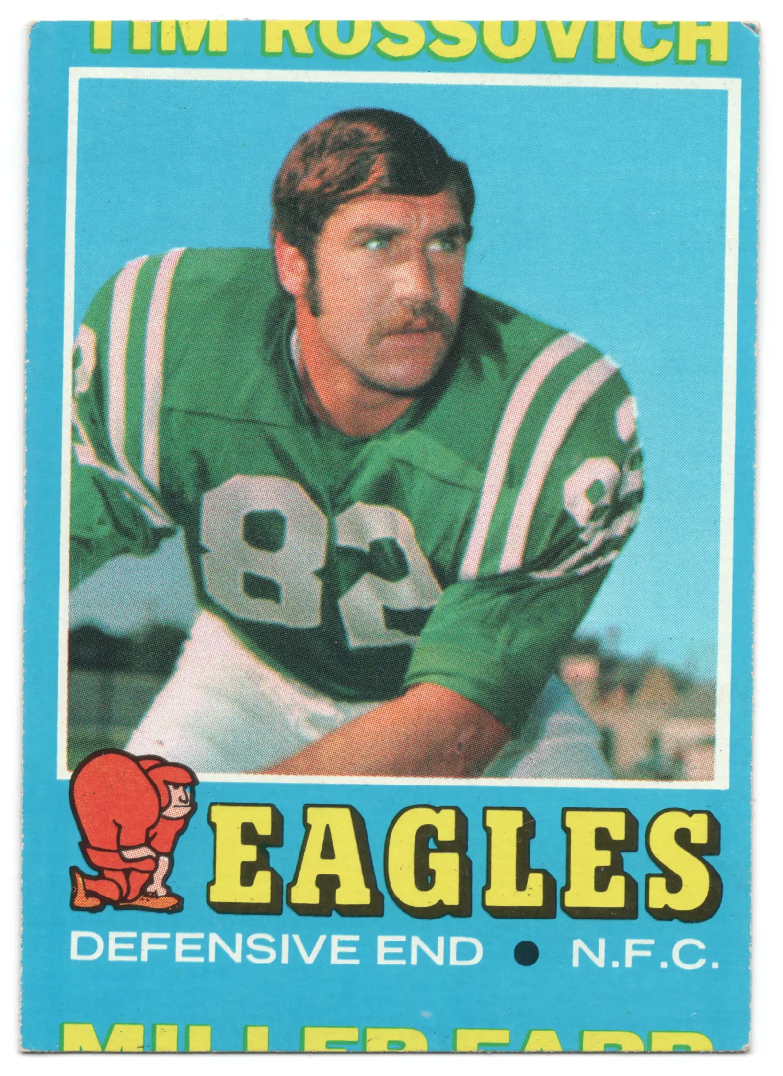 1971 Topps Tim Rossovich