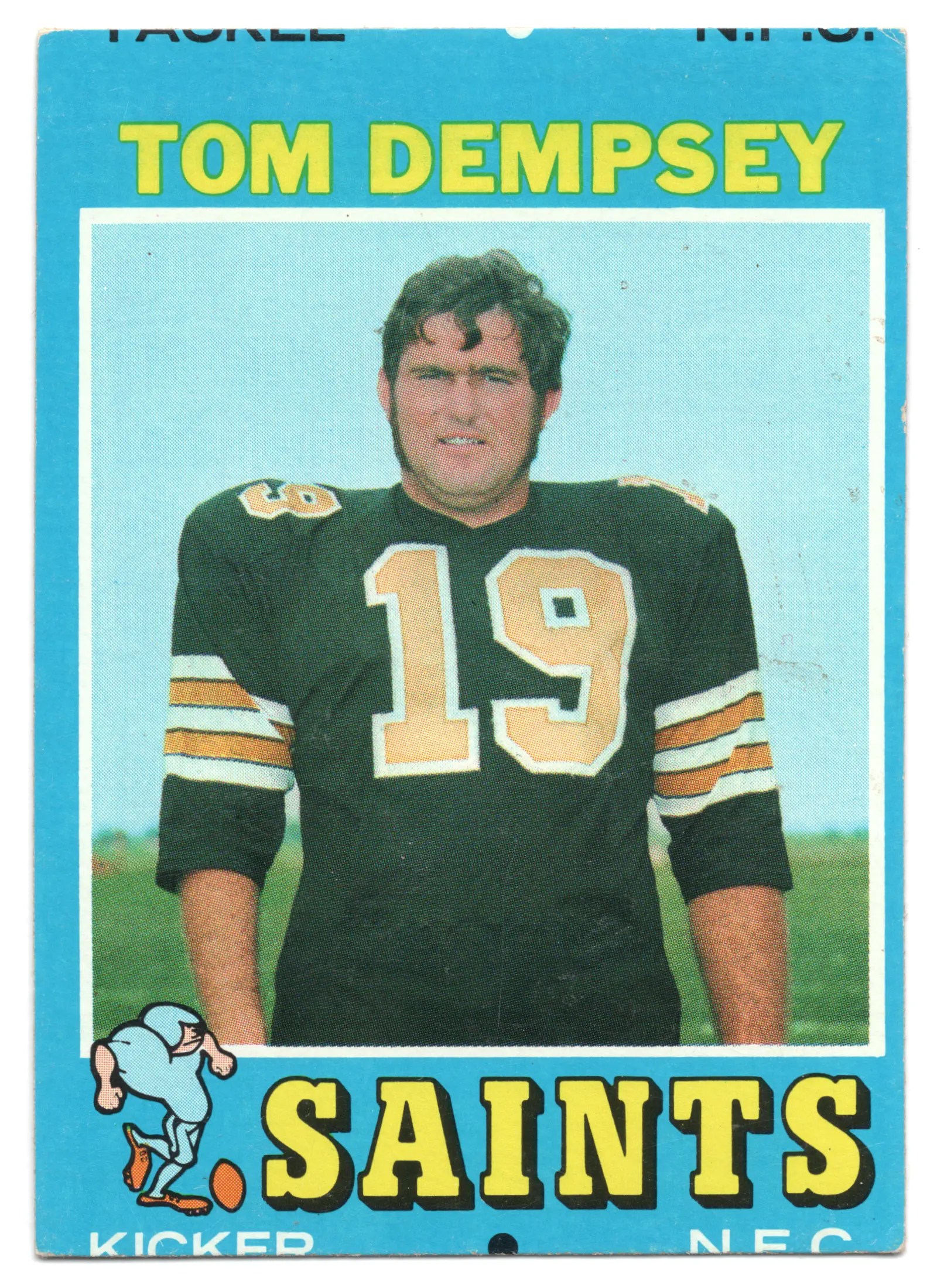 1971 Topps Tom Dempsey