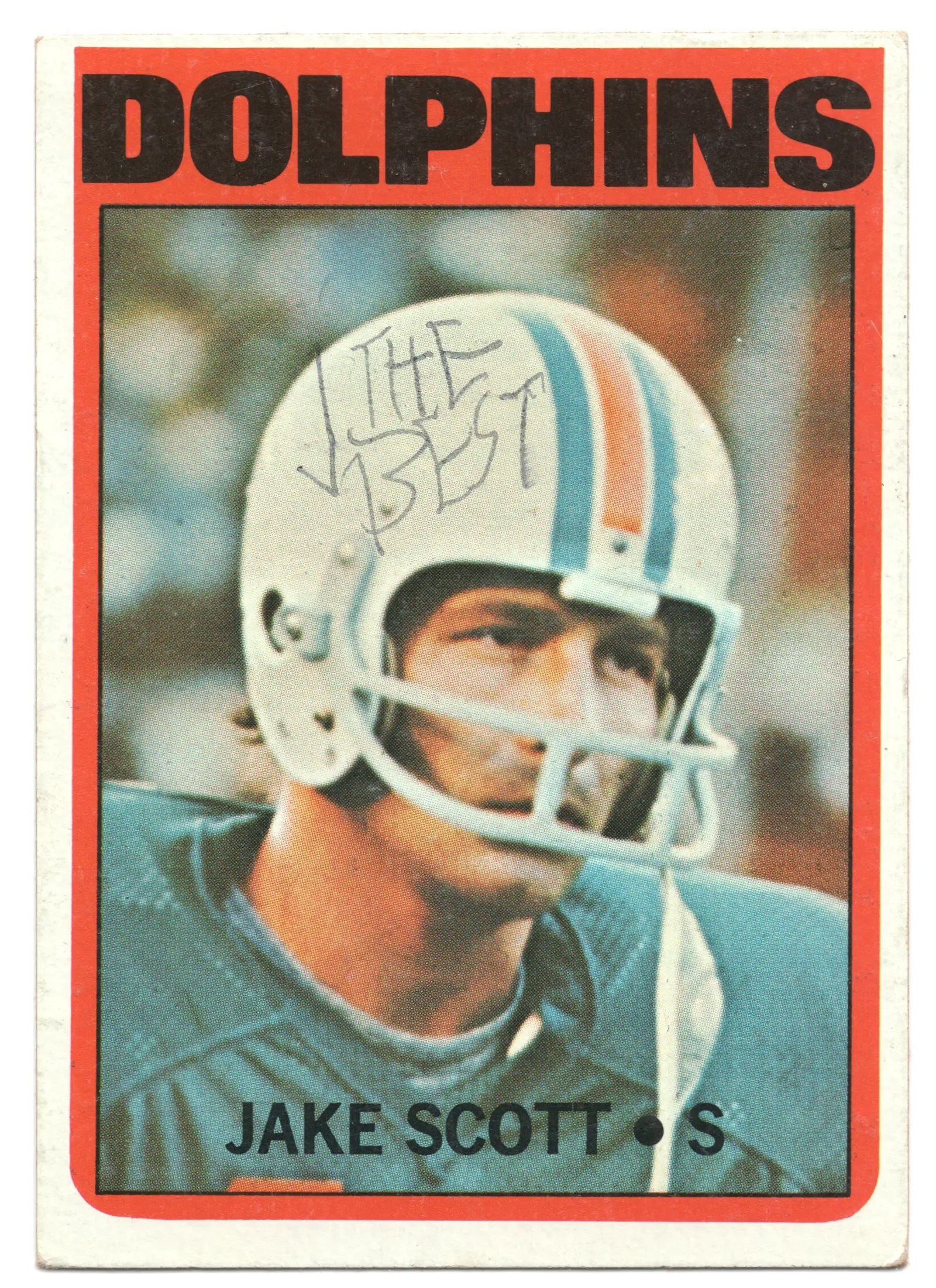 1972 Topps Jake Scott