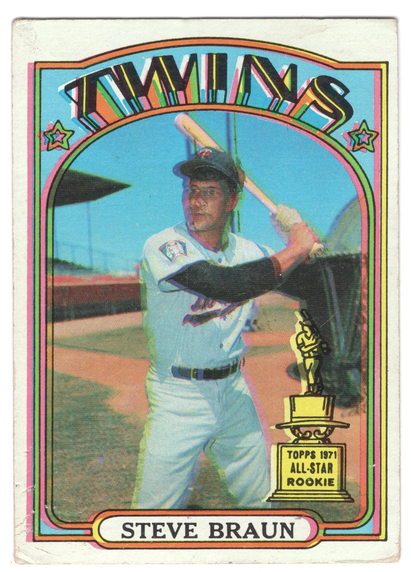 1972 Topps Steve Braun