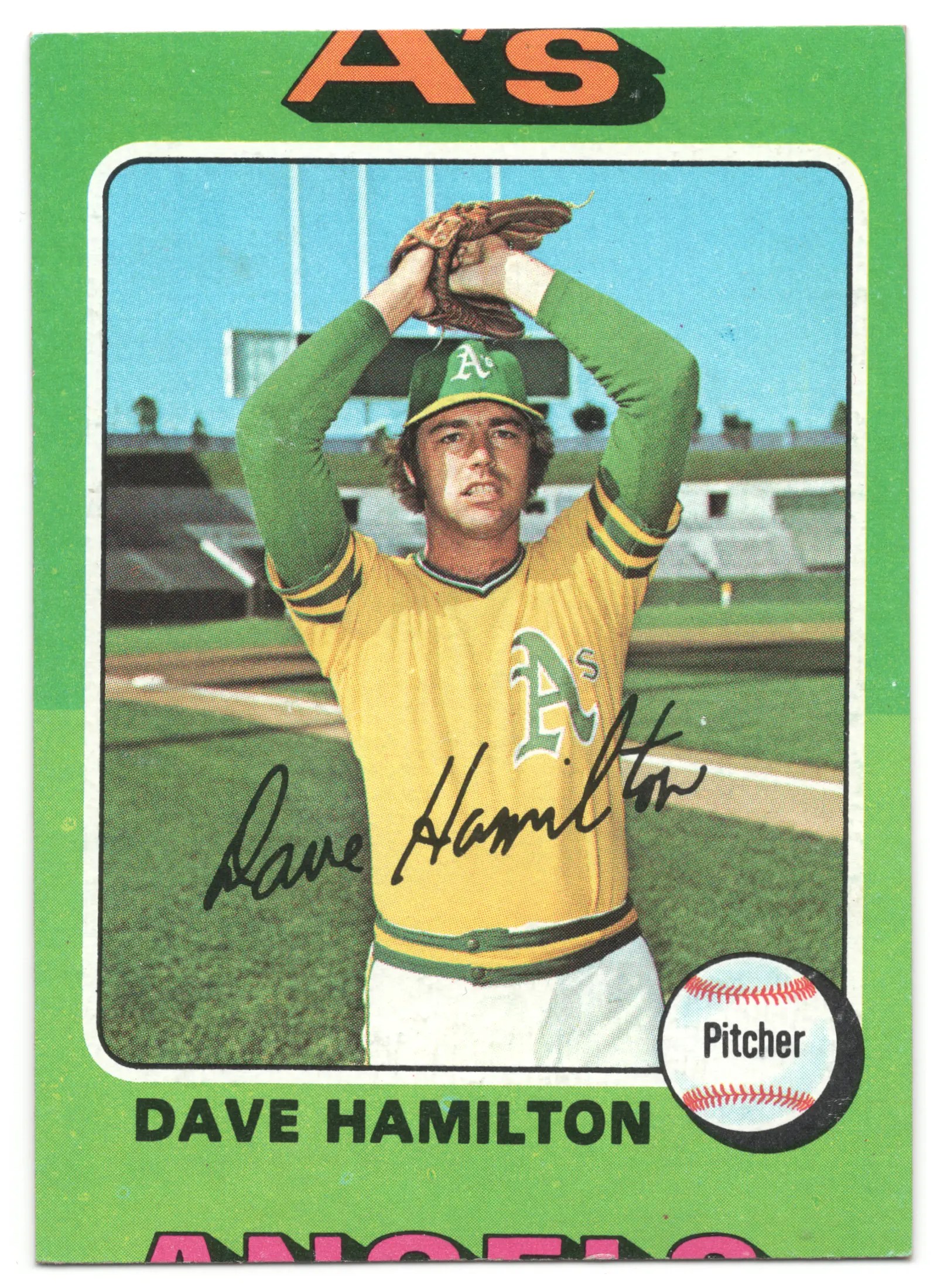 1975 Topps Dave Hamilton