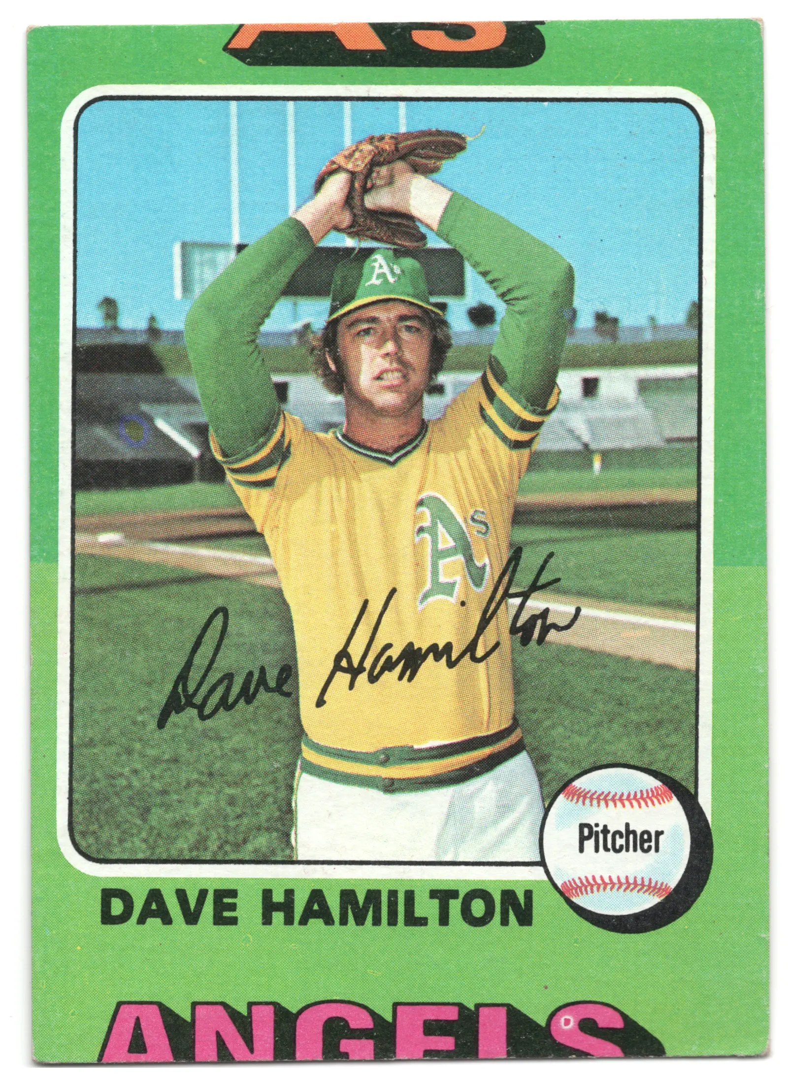 1975 Topps Dave Hamilton