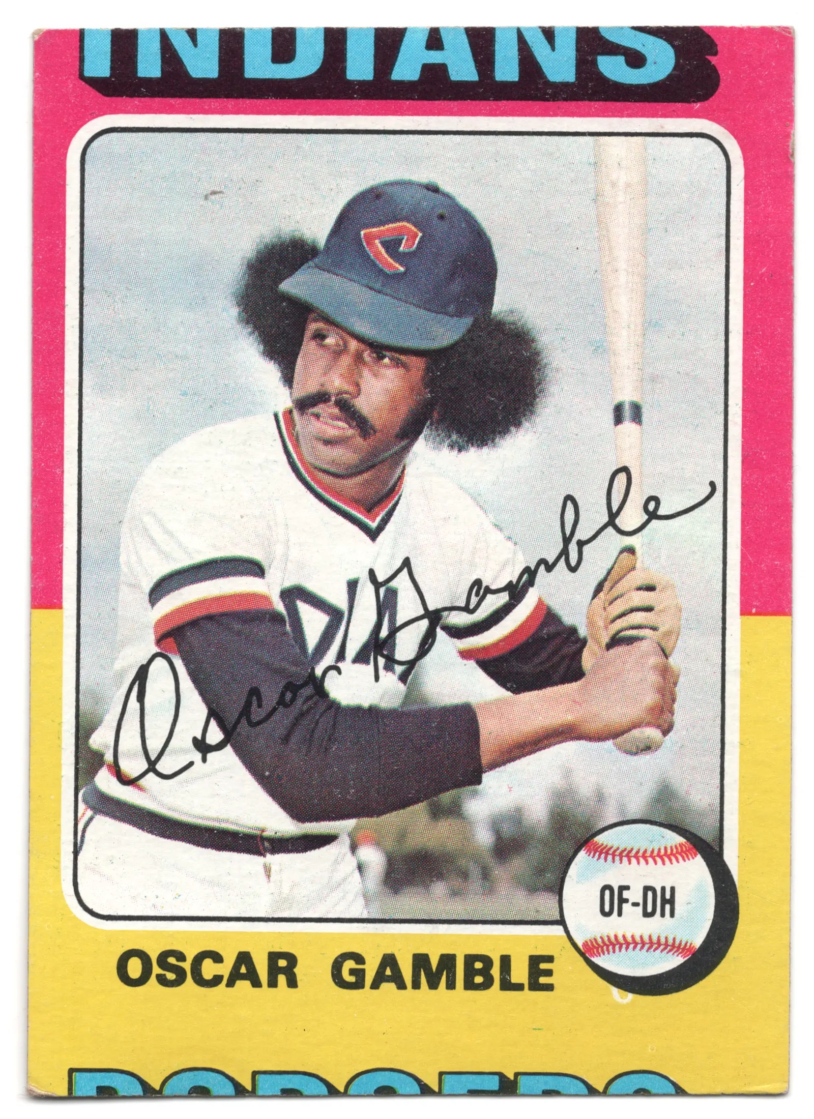 1975 Topps Oscar Gamble