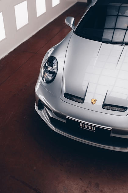 Close view of a vehicle ready for purchase