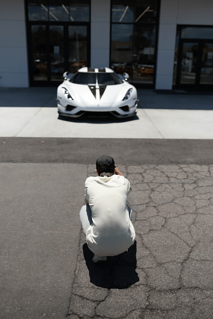 Customer considering a vehicle