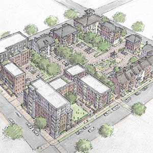 Community Based Code Galvin Architects - Premium Vintage Art Gallery - Retina