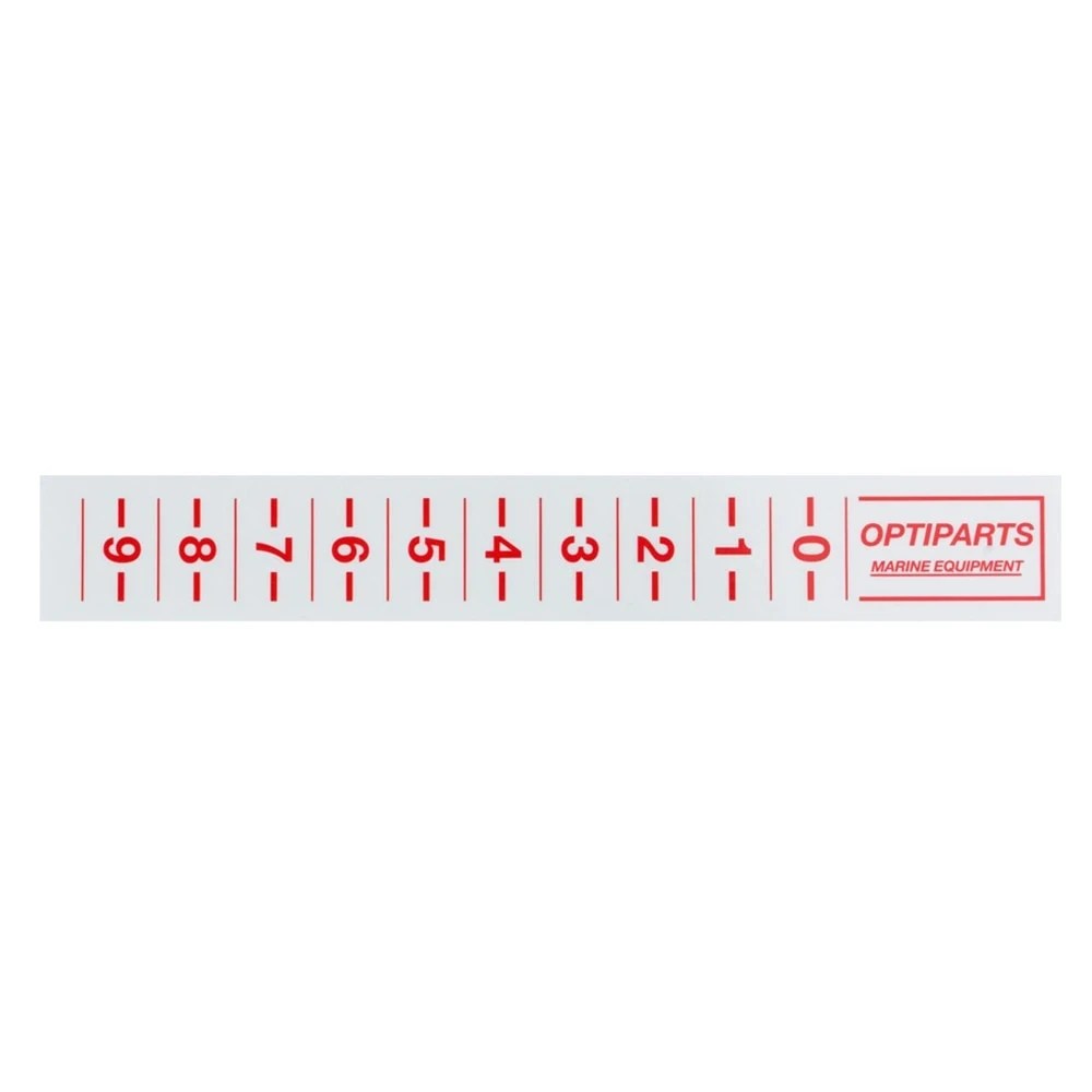 Optiparts Optimist Trim Strip Red