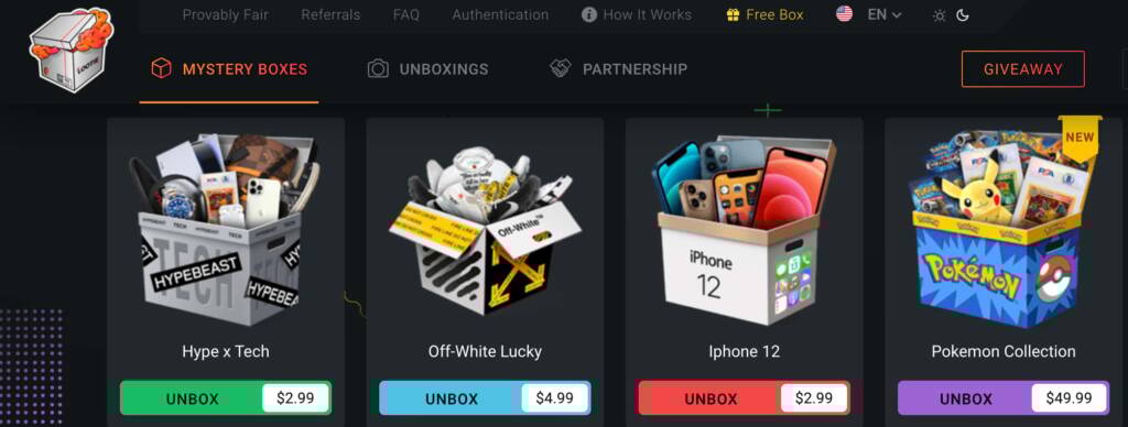 Lastly, enter referral code and open your loot box. Lootie Mystery Box Codes Review In April 2022 Gamble Csgo