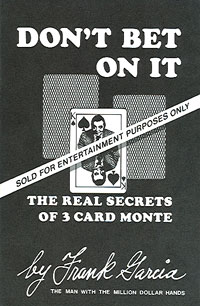 Don't Bet On It Booklet