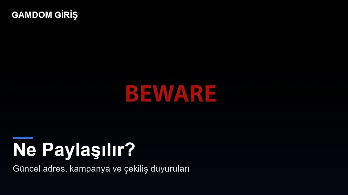 Gamdom İnstagram 5 Gamdom İnstagram — ne paylaşılır