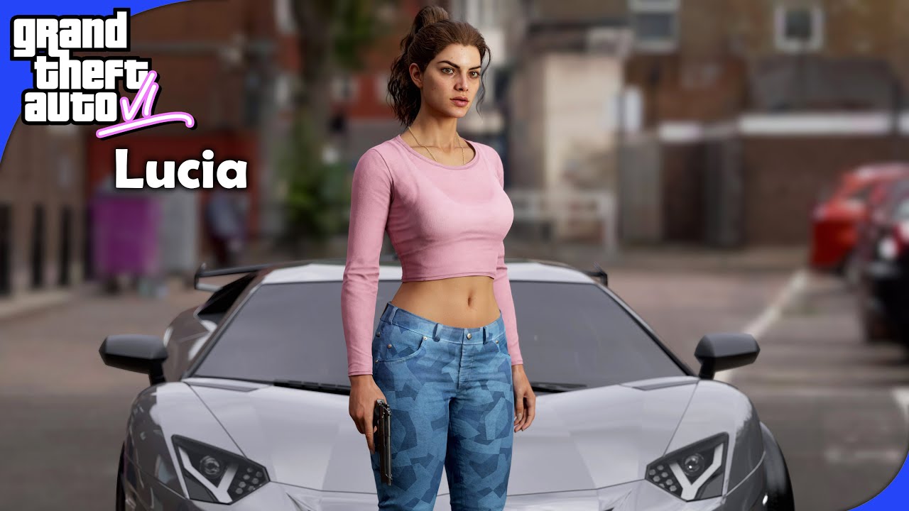 GTA 6 La Lucia Si Mostra In Un Rendering Fan Made Molto GTA 6 LUCIA 