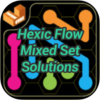 Hexic Flow Mixed Set Solutions