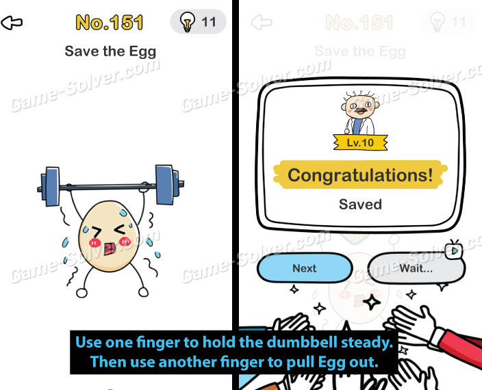 As a result, think outside the brain to solve a level. Brain Out Level 151 Answers Game Solver