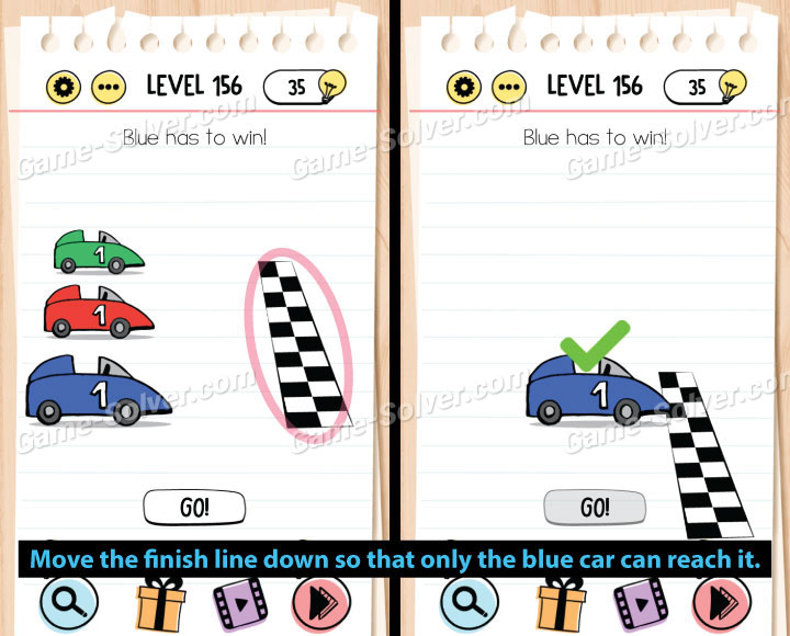 Jawaban tersedia untuk game brain test. Brain Test Level 156 Answers Game Solver