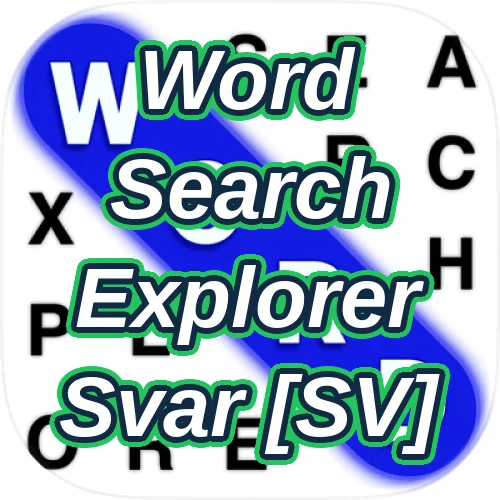 Word Search Explorer Svar [SV]