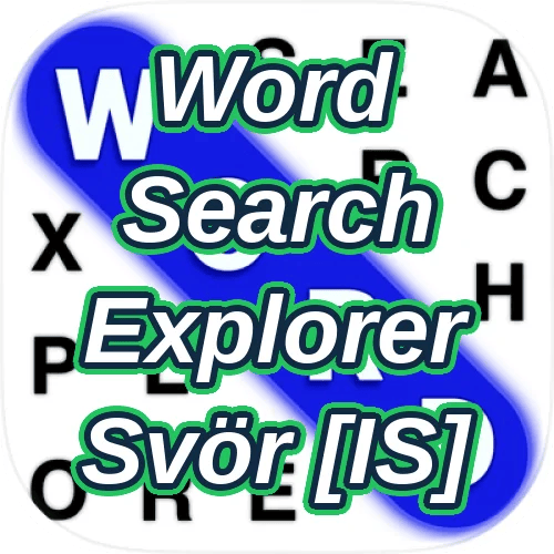 Word Search Explorer Svör [IS]