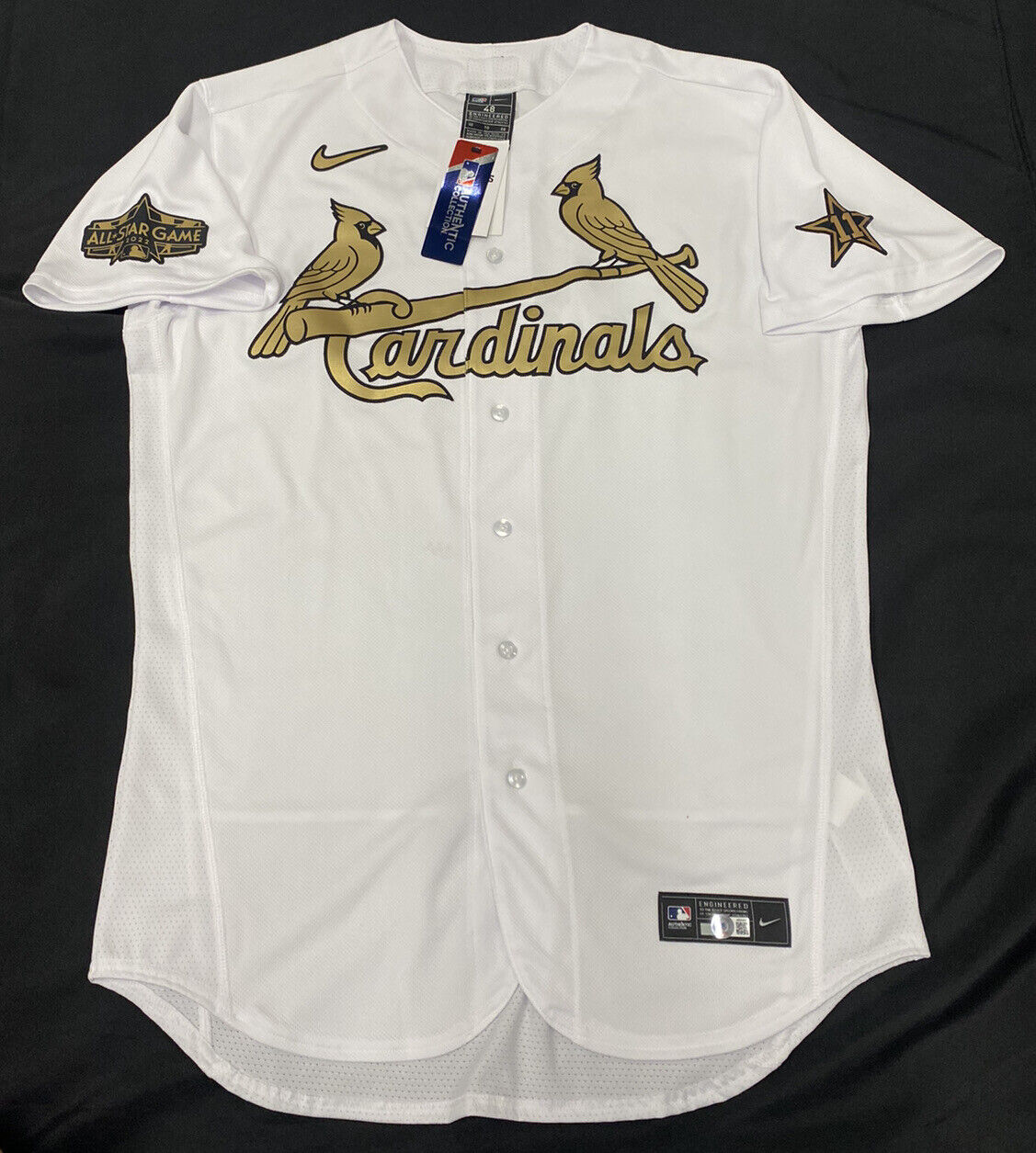 Albert Pujols 2003 All Star Game Team Signed Baseball JSA COA \u0026 MLB Ho —  Showpieces Sports, image size:1127x1255