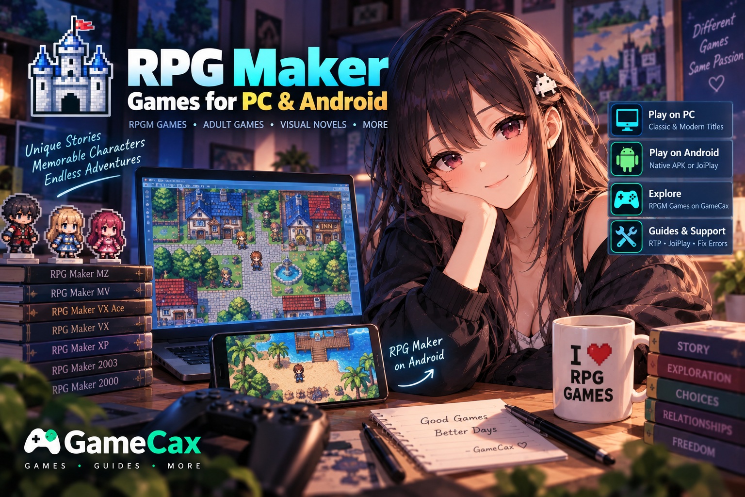 Download RPG Maker Games for PC & Android