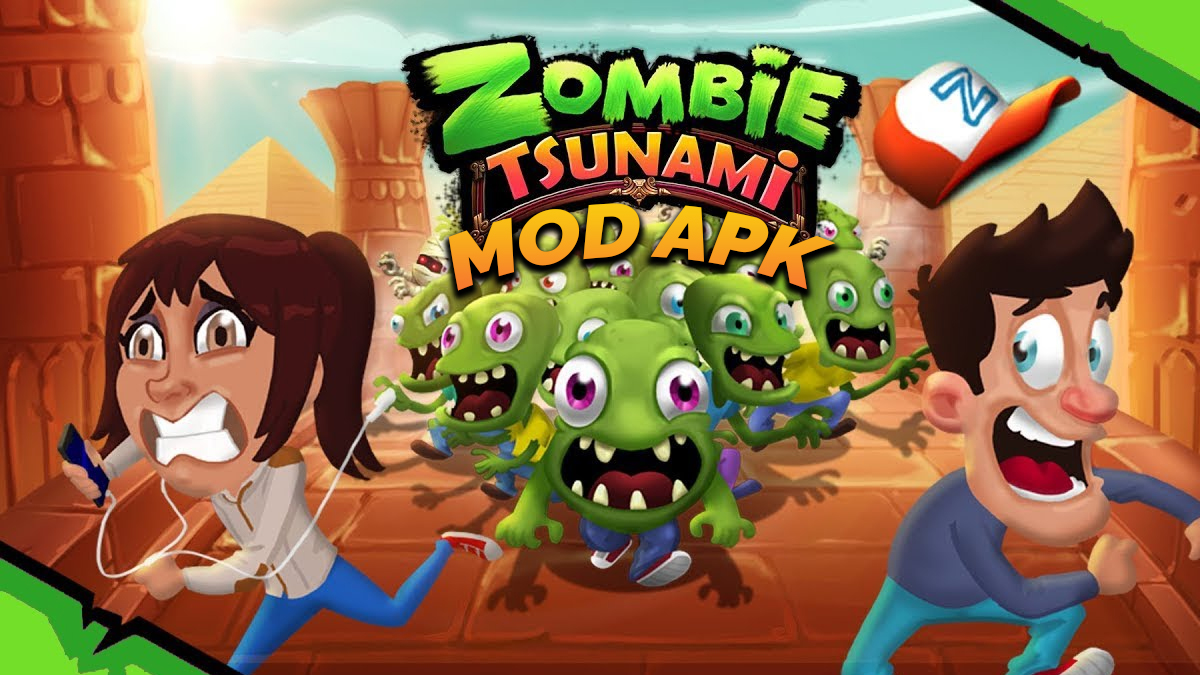 Zombie tsunami mod apk unlimited money terbaru 2023
