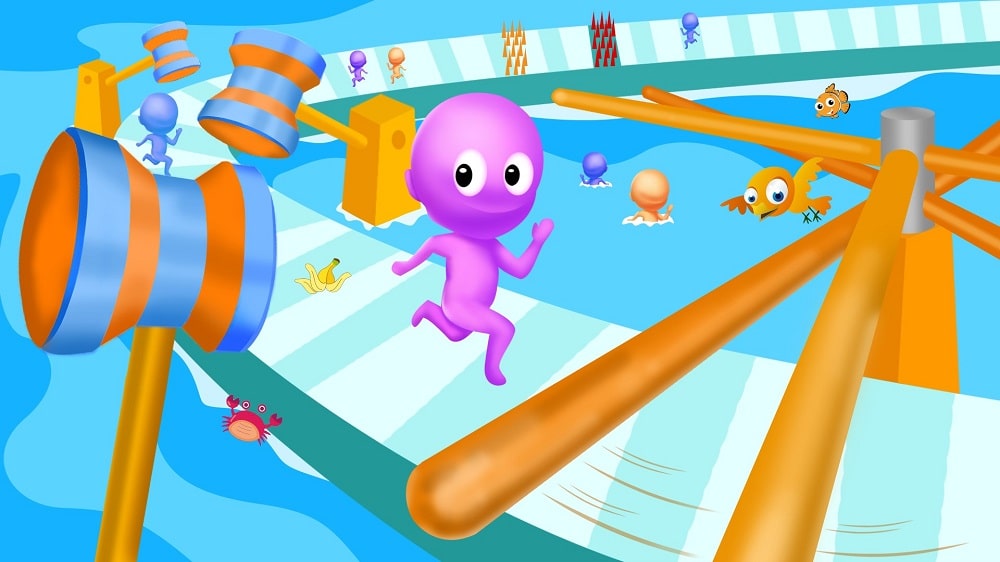 Fun Race 3d All Levels New Game Fun Race 3d World Record Fight against real Players.
