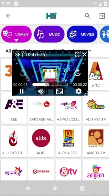 Download HD Streamz MOD APK 3.5.30 (Optimized)