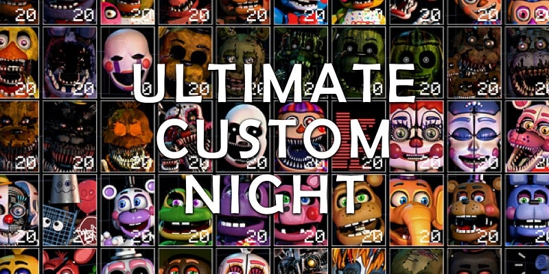 Ultimate Custom Night Mod Apk 1 0 3 Unlocked All Download All horror games fans were waiting for this and finally Ultimate Custom Night has been published.