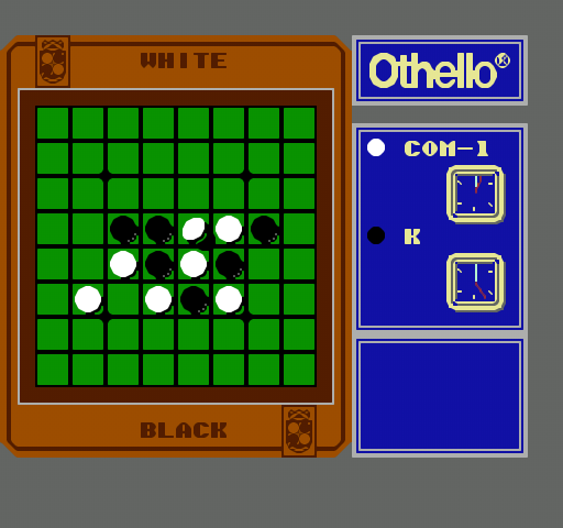 Othello is the internationally acclaimed two player strategy game that takes a minute to learn! Othello Download Gamefabrique