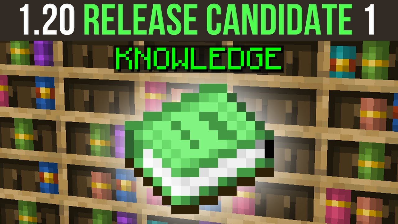 Minecraft 1.20 Release Candidate 1 Symbolic Links & Knowledge Book