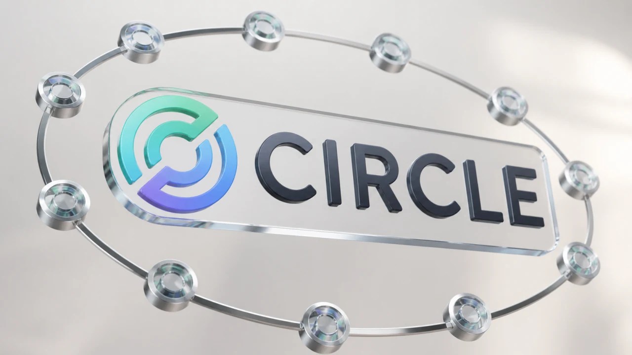 Circle公式ロゴを中心に11のバリデーターノードがArcの創設運営体制を示すイメージ