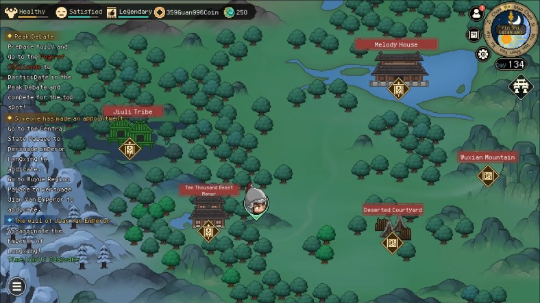 beast manor map