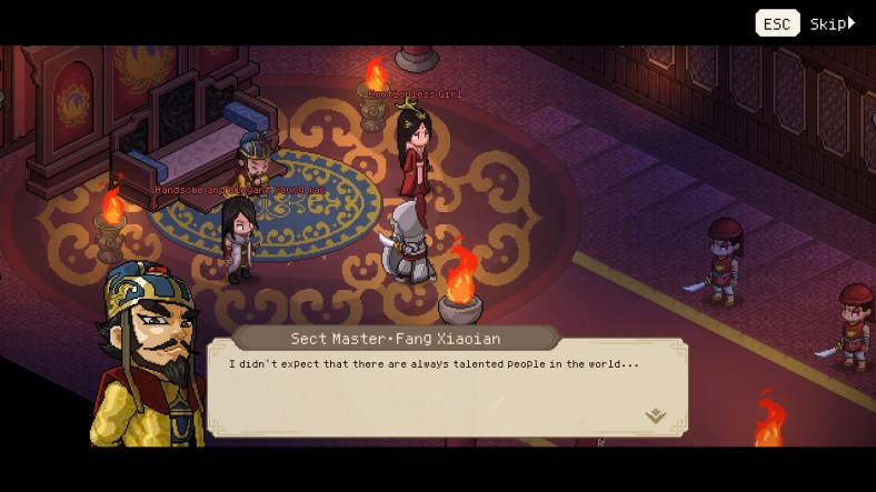 Fang Xiaoian defeated by main character in Holy Fire Sect