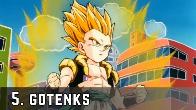 super saiyan gotenks powering up
