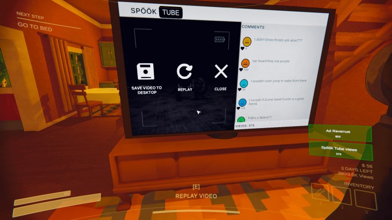 earning ad revenue money from videos in SpookTube in Content Wanring