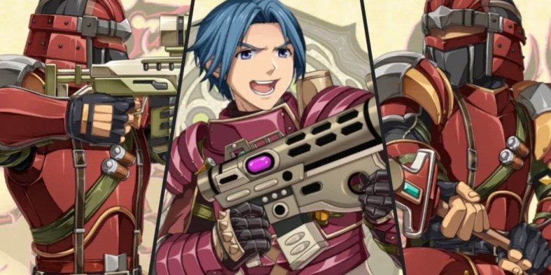 C tier characters in Trails of Cold Steel NW including Gareth, Gilbert Stein and Douglas.